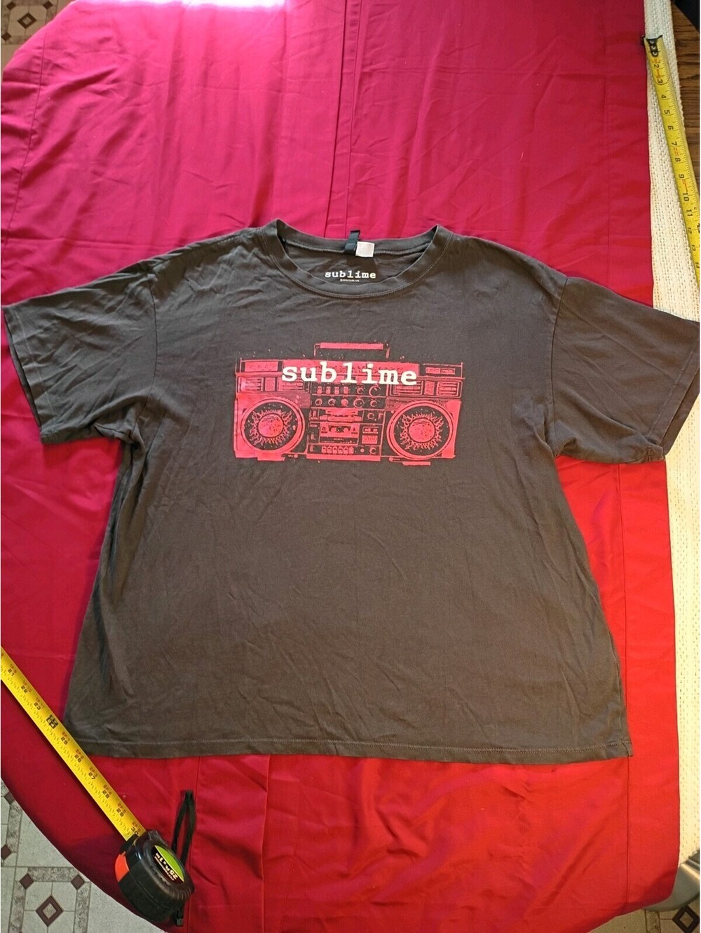 H&M Sublime Graphic T-Shirt Black Size L